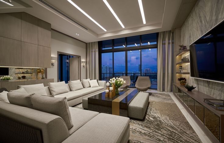 luxe living spaces