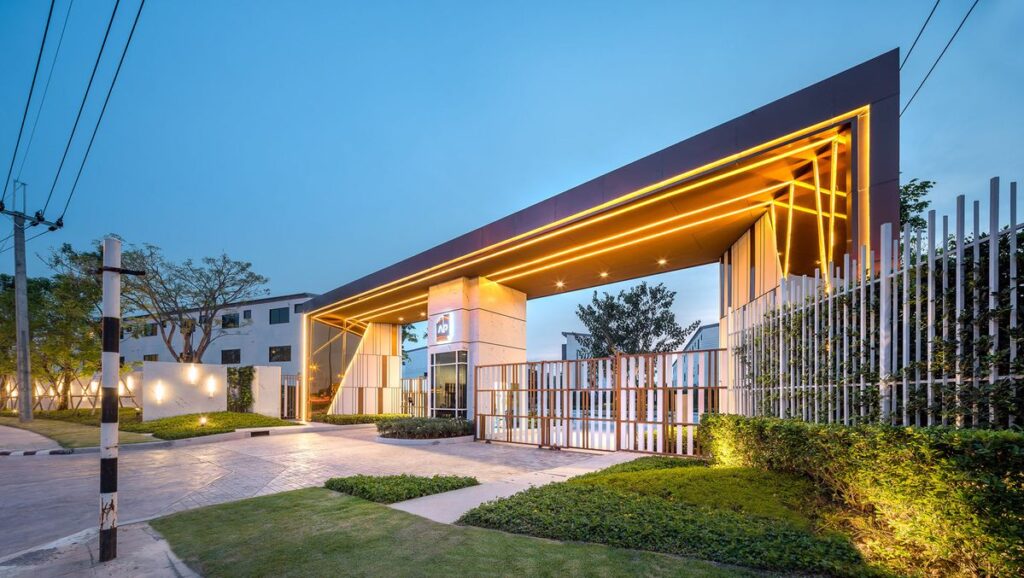 secure gated entrance